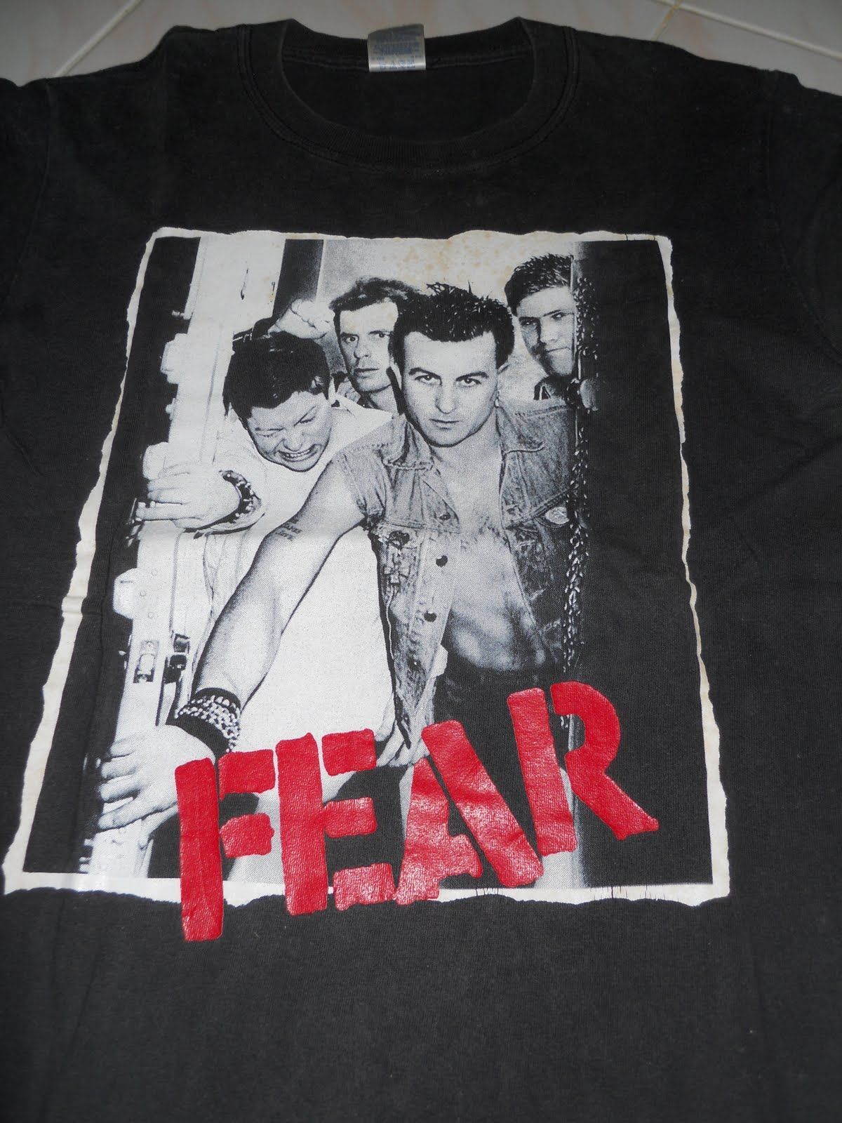 Streetwearhouse Vtg Fear Punk Band Shirt