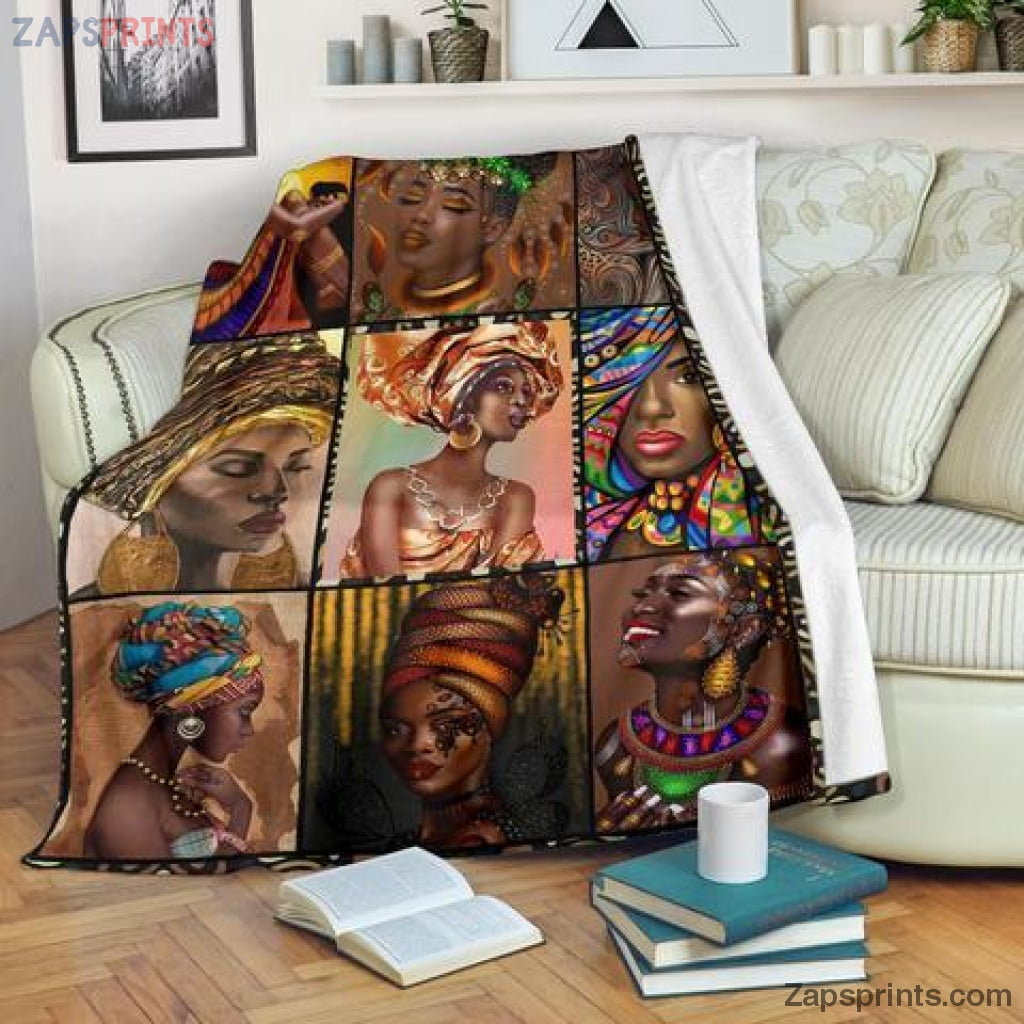 The Beauty Of African Culture – African Culture Cciv Blanket – African Culture And Traditions Fleece Blanket