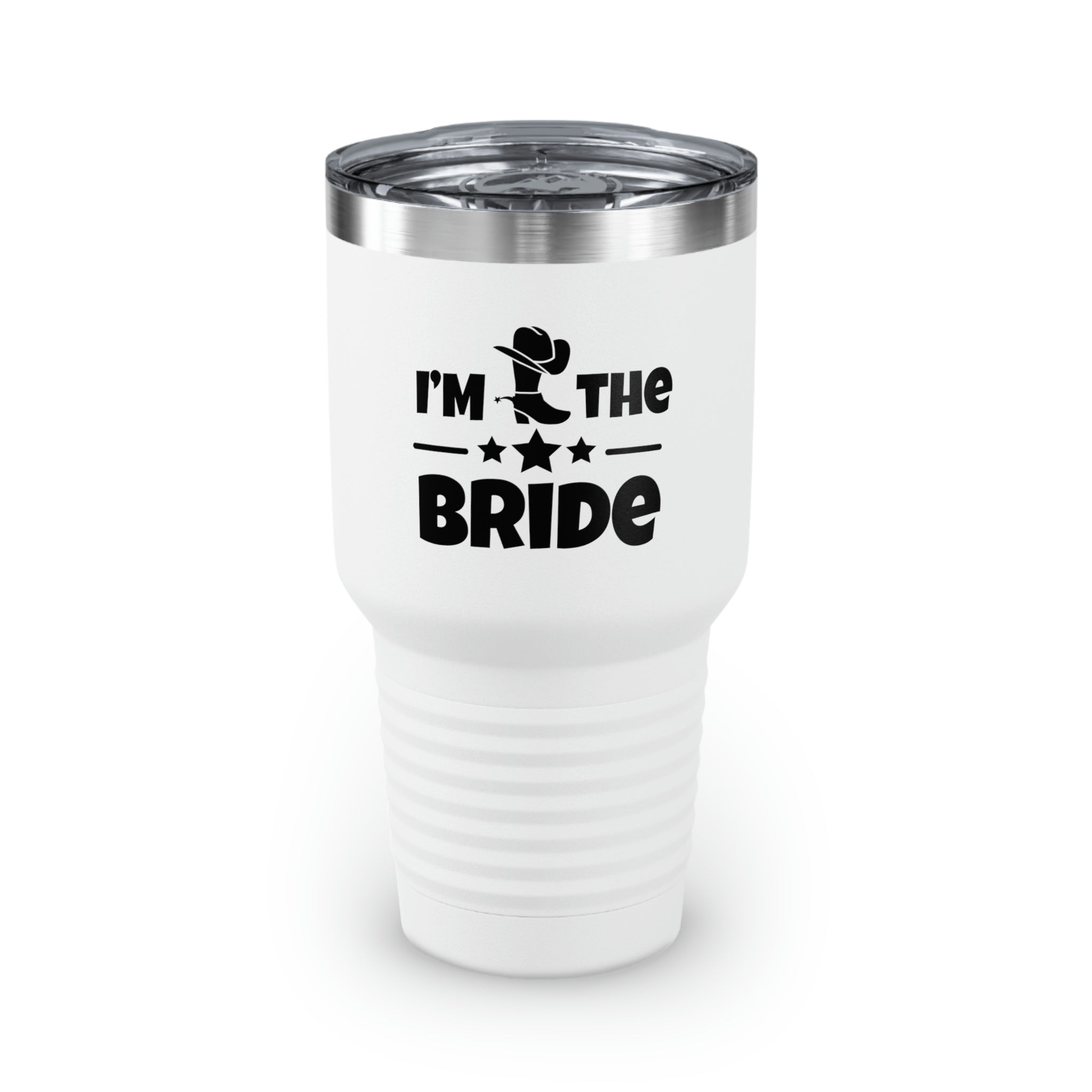 30Oz Tumbler Stainless Steel Colors Humorous Countryside Weddings Bachelorettes Bride Bridal Sarcastic Graphic Saying