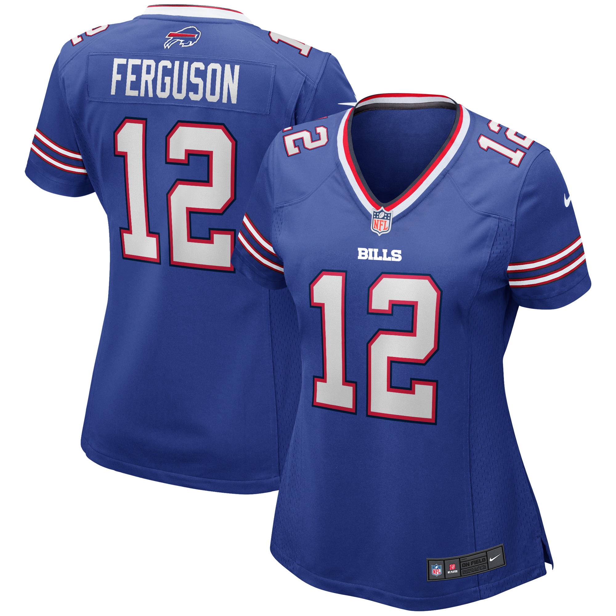 Women’s Buffalo Bills Joe Ferguson Royal Game Retired Player Jersey