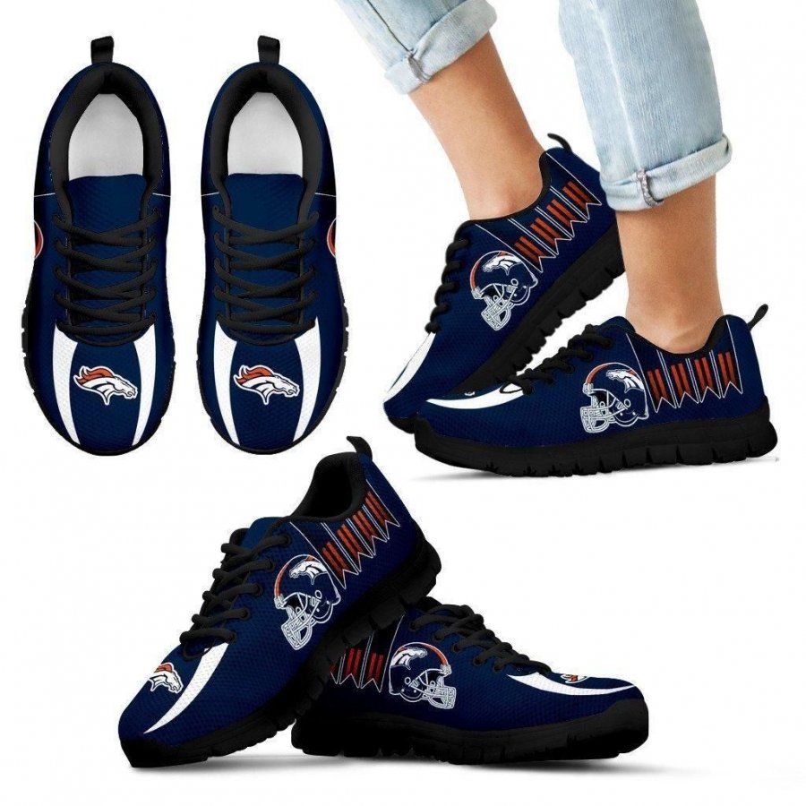 Vintage Four Flags With Streaks Denver Broncos�Sneakers