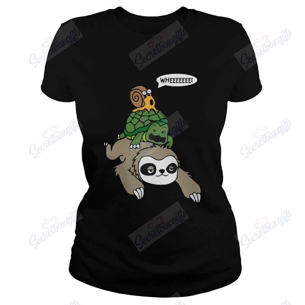 Sloth Turtle Snail Animal XA2302175CL T-Shirt