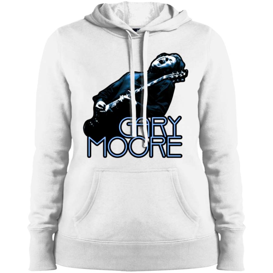 Gary Moore Photo Ladies Pullover Hoodie