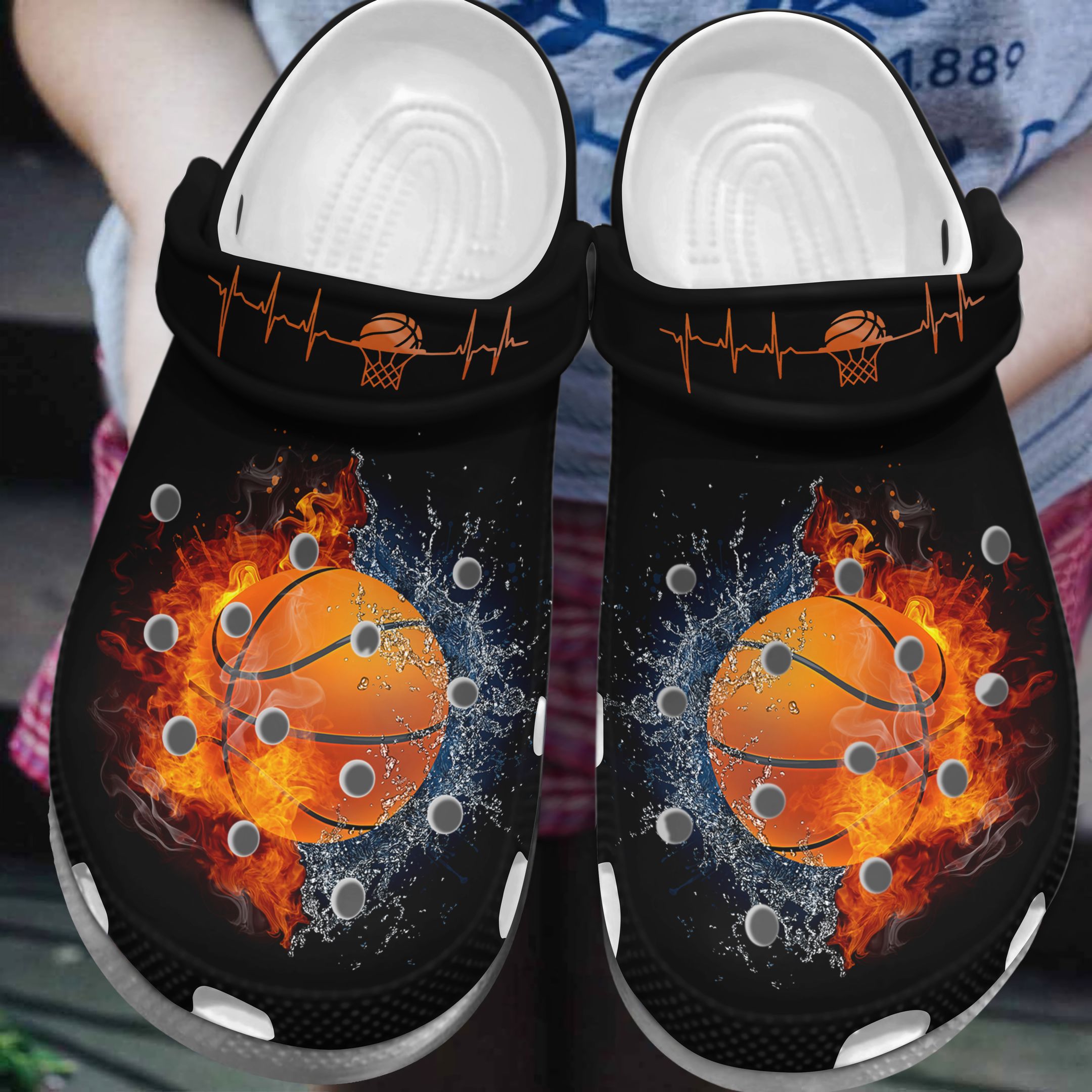 Basketball Crocband Clog Basketball Lovers TQ11