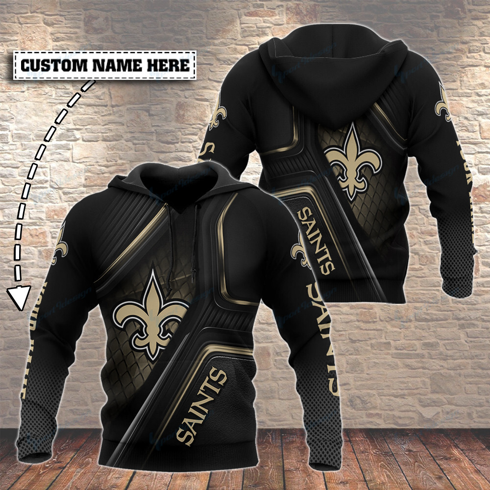 New Orleans Saints Personalized Hoodie Bg232