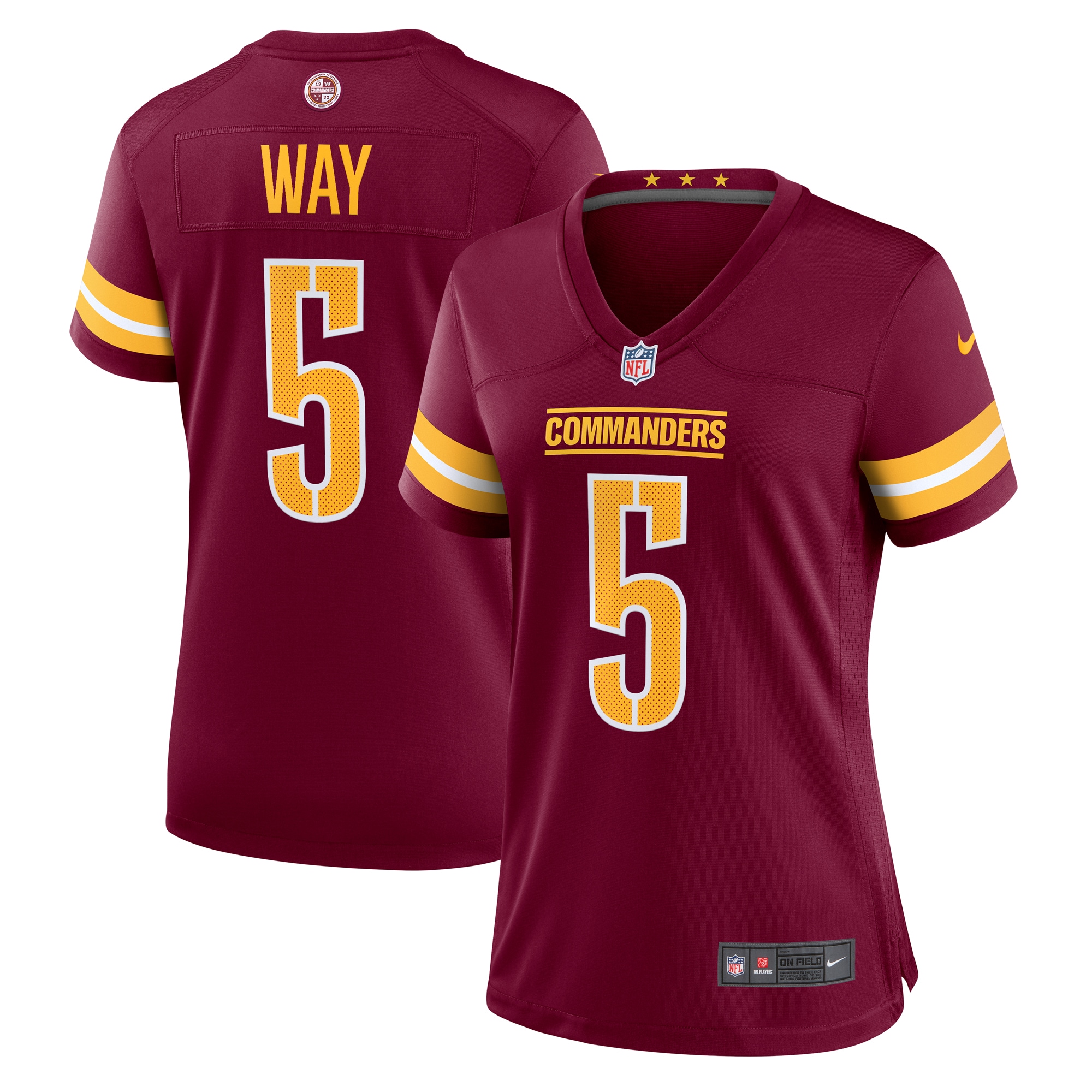 Women’s Washington Commanders Tress Way  Burgundy  Game Jersey