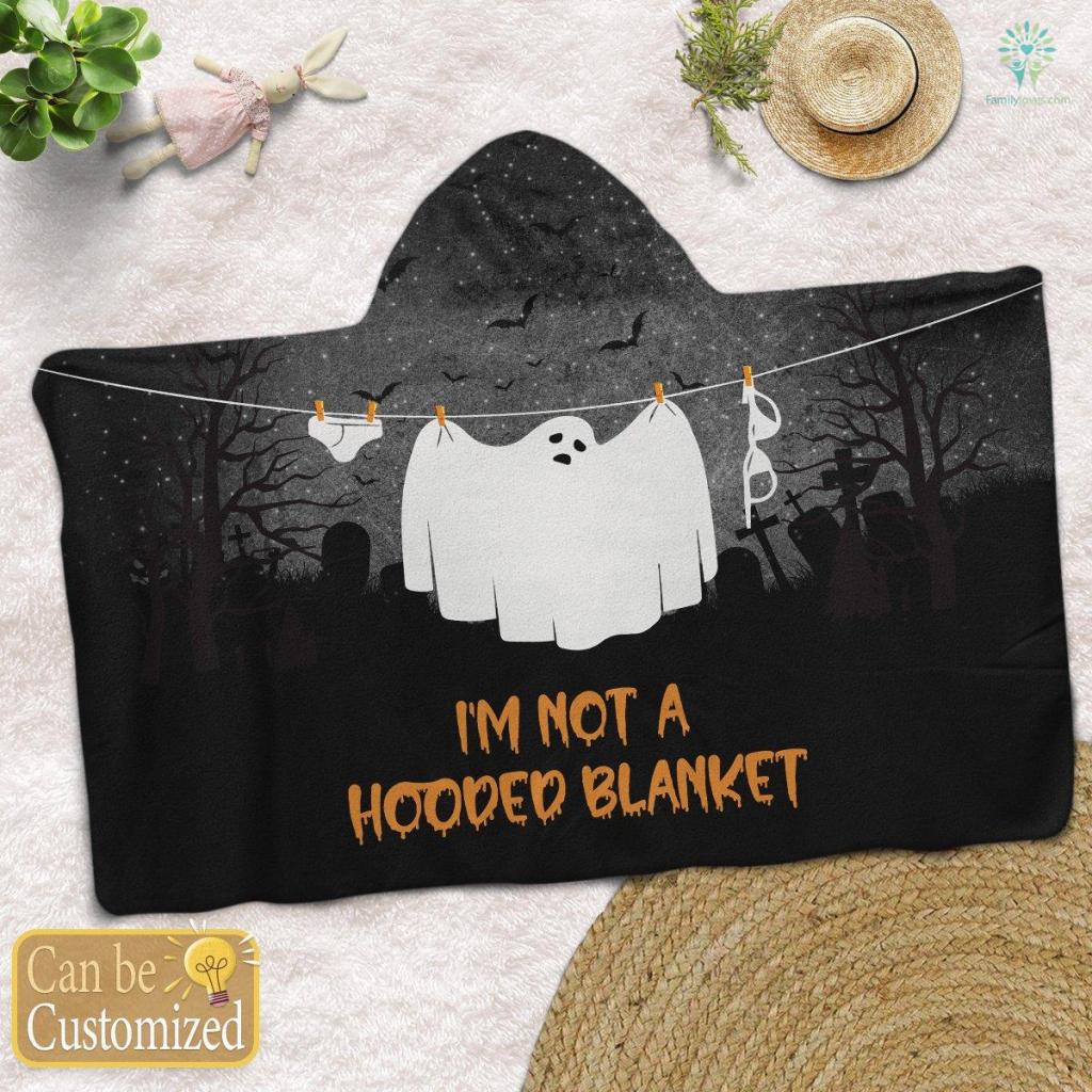 I’M Not A Halloween Hooded Blanket