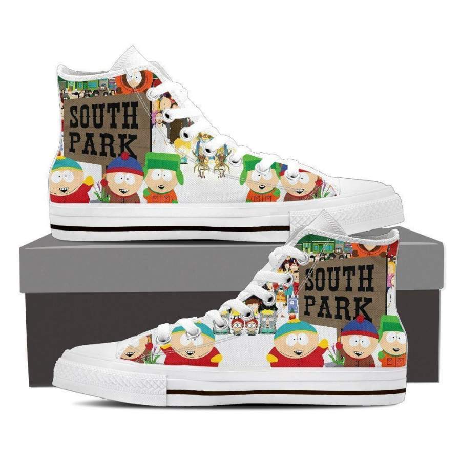 South Park Mens High Top Sneakers