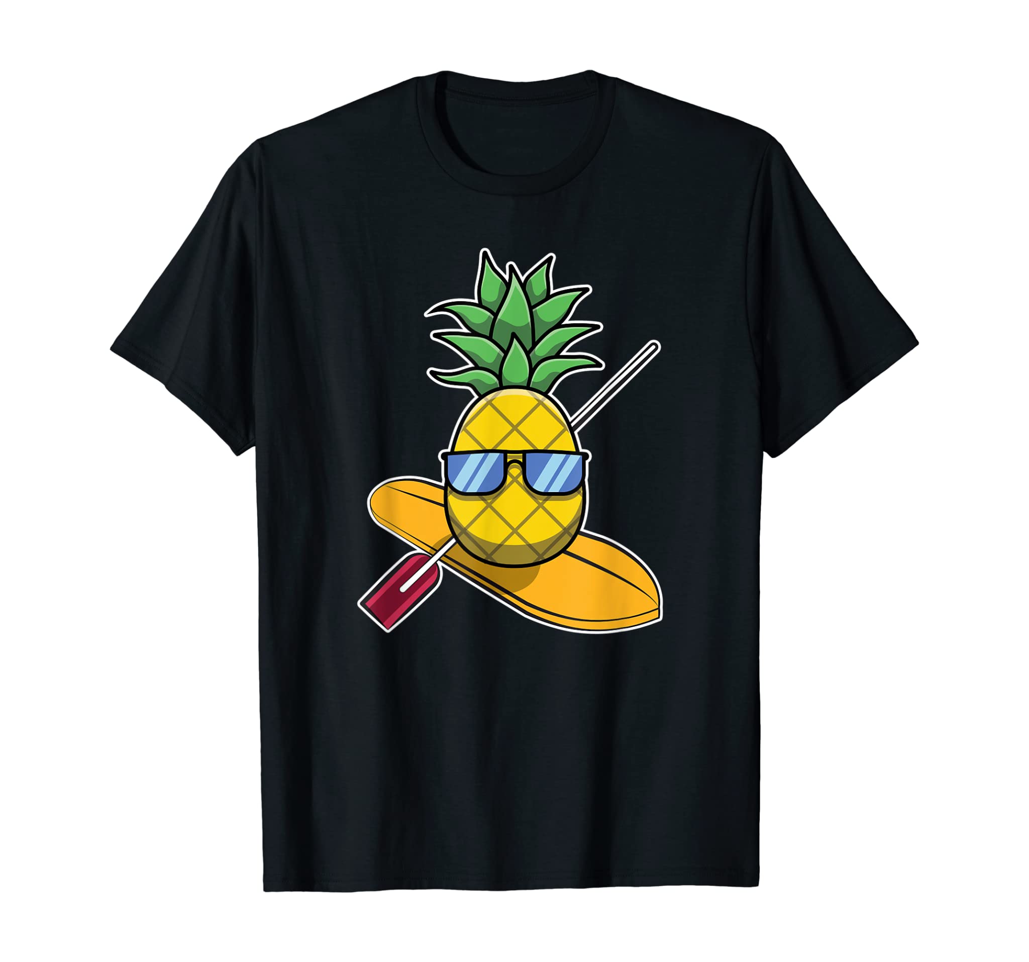 Pineapple Aloha Beaches Hawaii Stand Up Paddling Gift – SUP T-Shirt