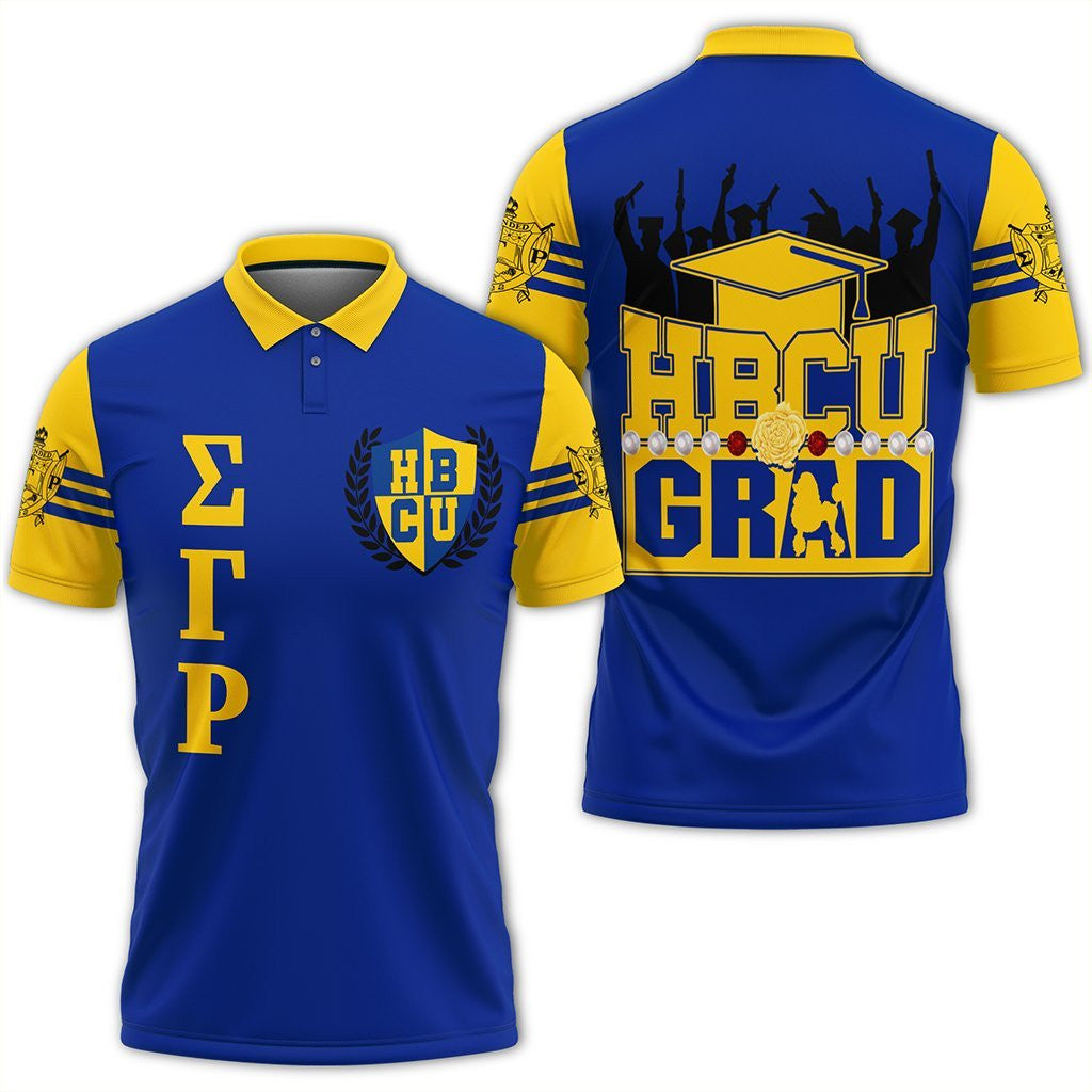 Sorority Polo – Sigma Gamma Rho Hbcu Graduation Polo Shirt