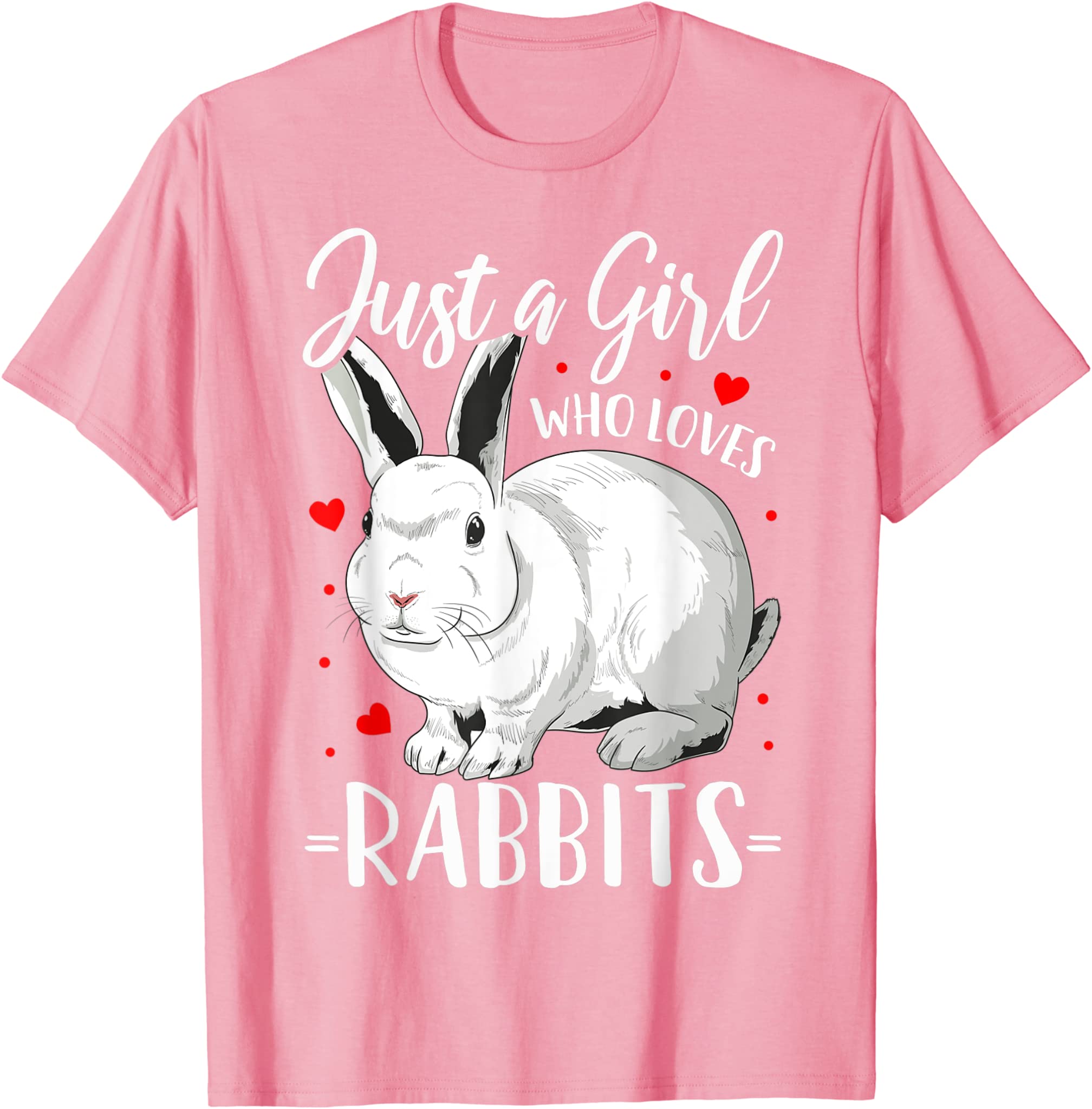 Rabbit Just a Girl Who Loves Rabbits T-Shirt