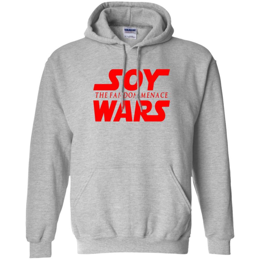 AGR Soy Wars The Fandom Menace Gildan Pullover Hoodie