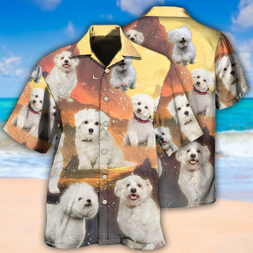 Lovely Bichon Frise Dog Hawaii Shirt Ha2783