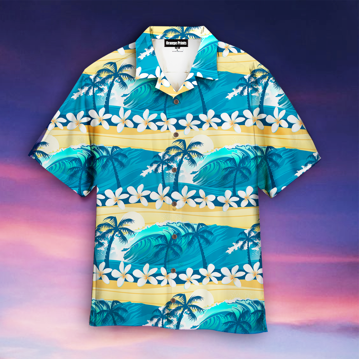 Tropical Surfing With Palm Trees Aloha Hawaii Shirts For Men Women Ha8541