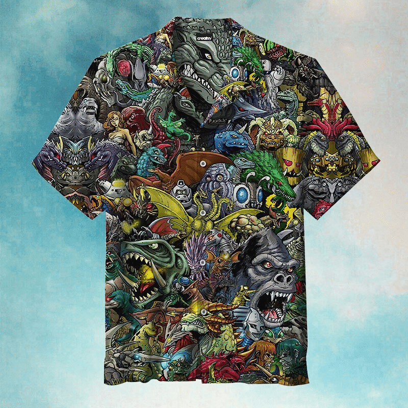Welcome To The World Of Godzilla | Hawaiian Shirt - Hw 003 - Pinotee Store
