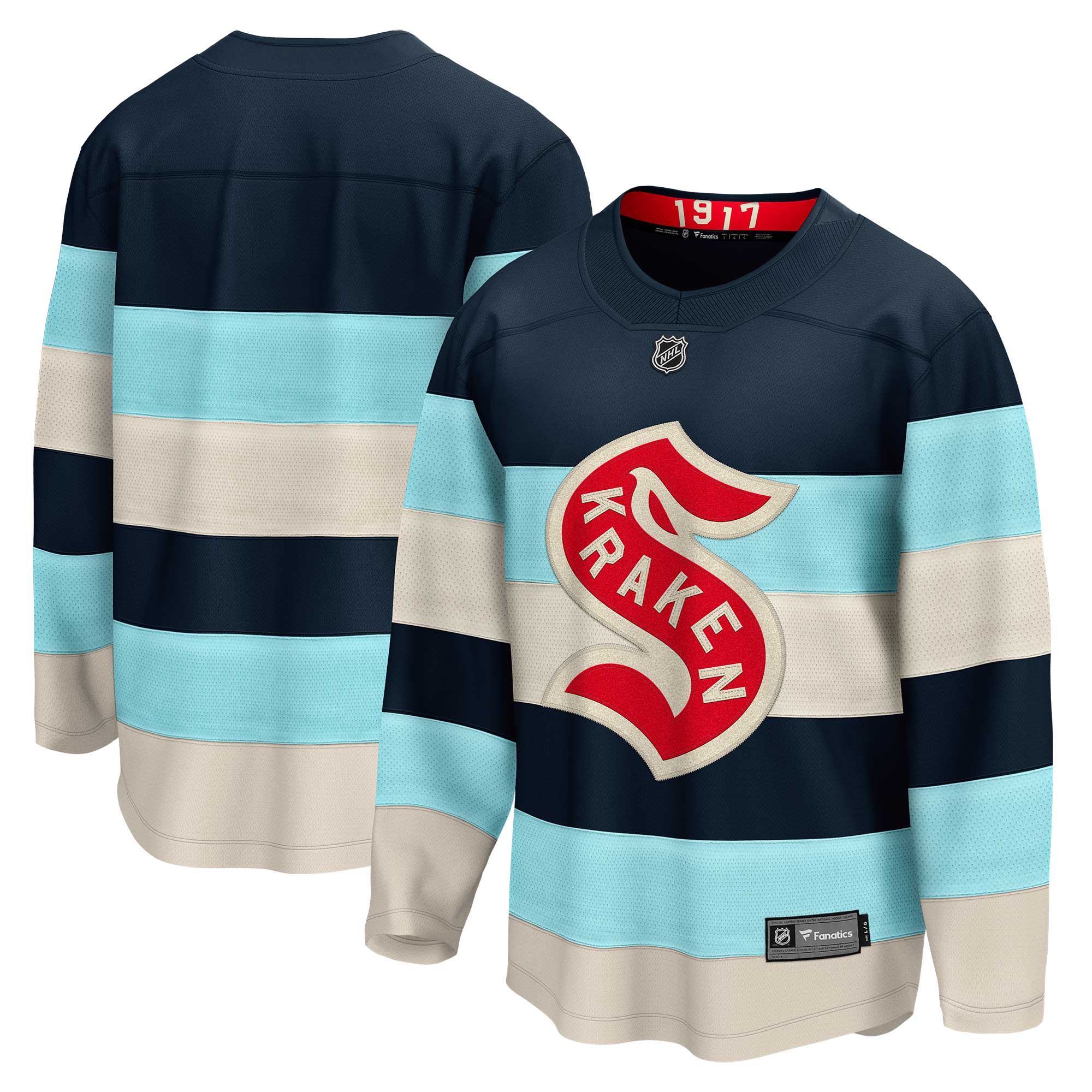 Men's Seattle Kraken Deep Sea Blue 2024 NHL Winter Classic Breakaway