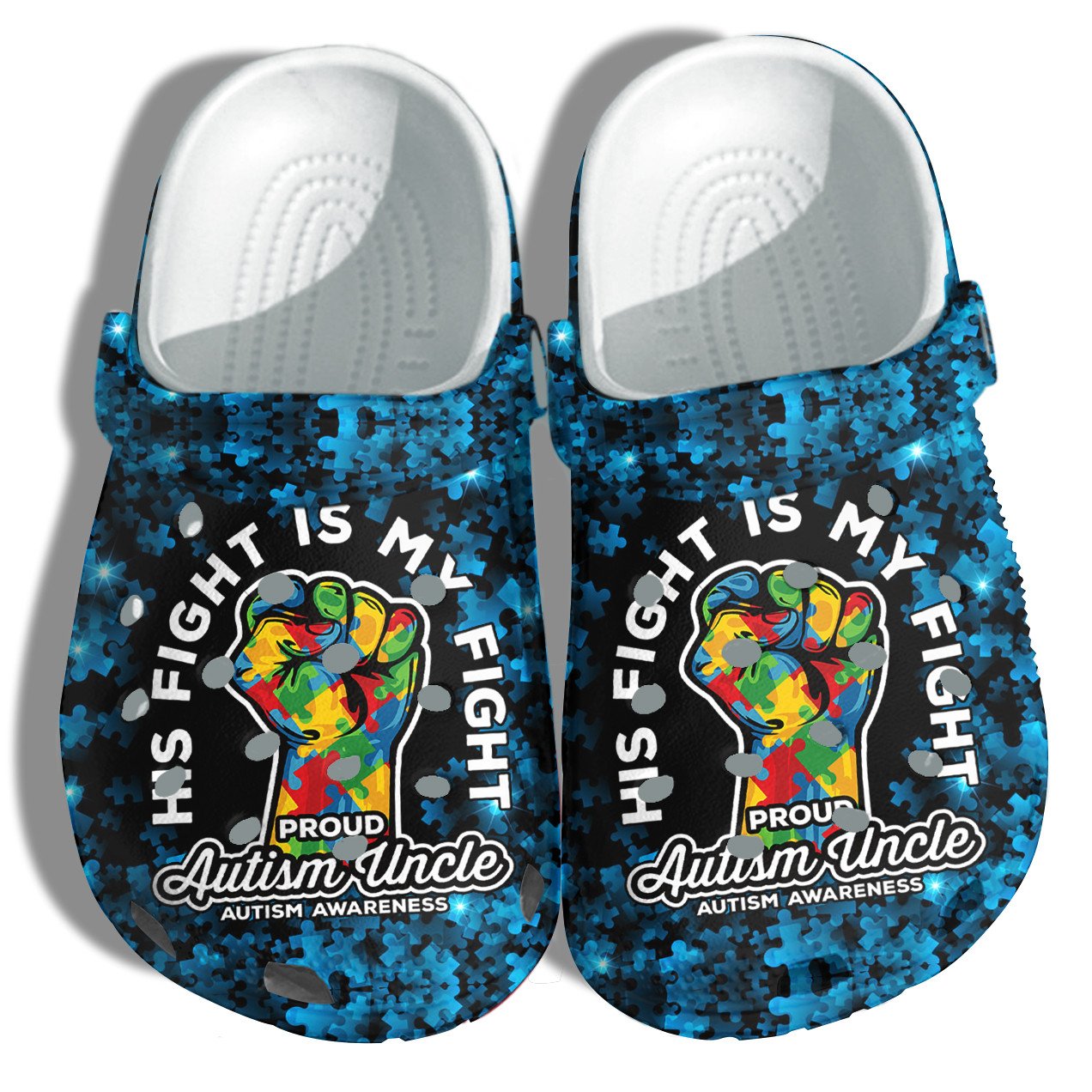 Proud Autism Uncle Autism Awareness Clogs Crocs Shoes Gifts – Proud123 – Gigo Smart