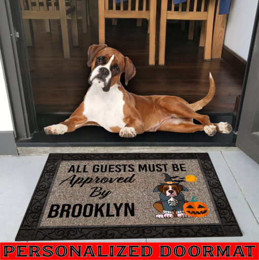 Boxer Custom Doormat All Over Printed