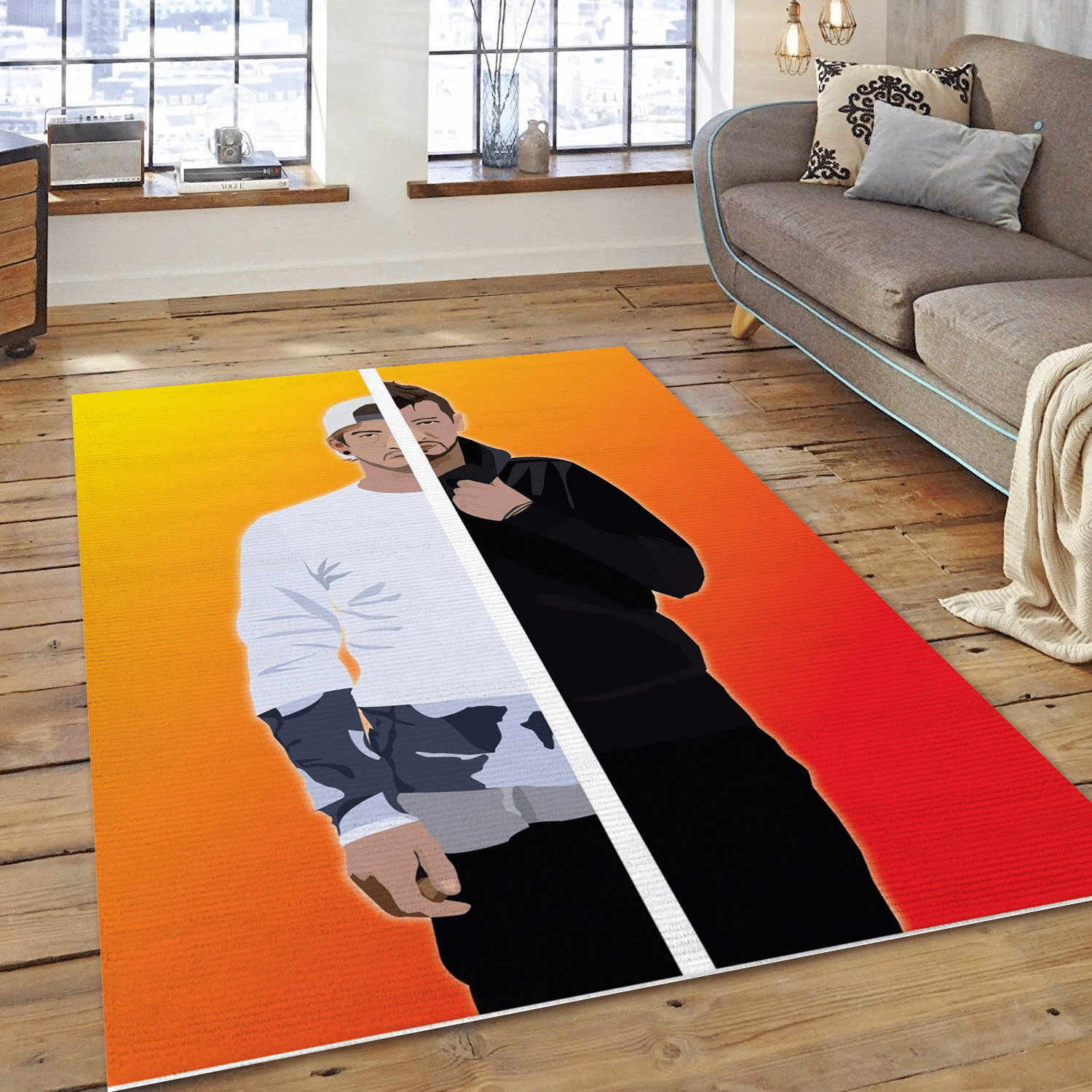 Twenty One Pilots Gardient Music Area Rug, Living Room  Rug – Christmas Gift Us Decor