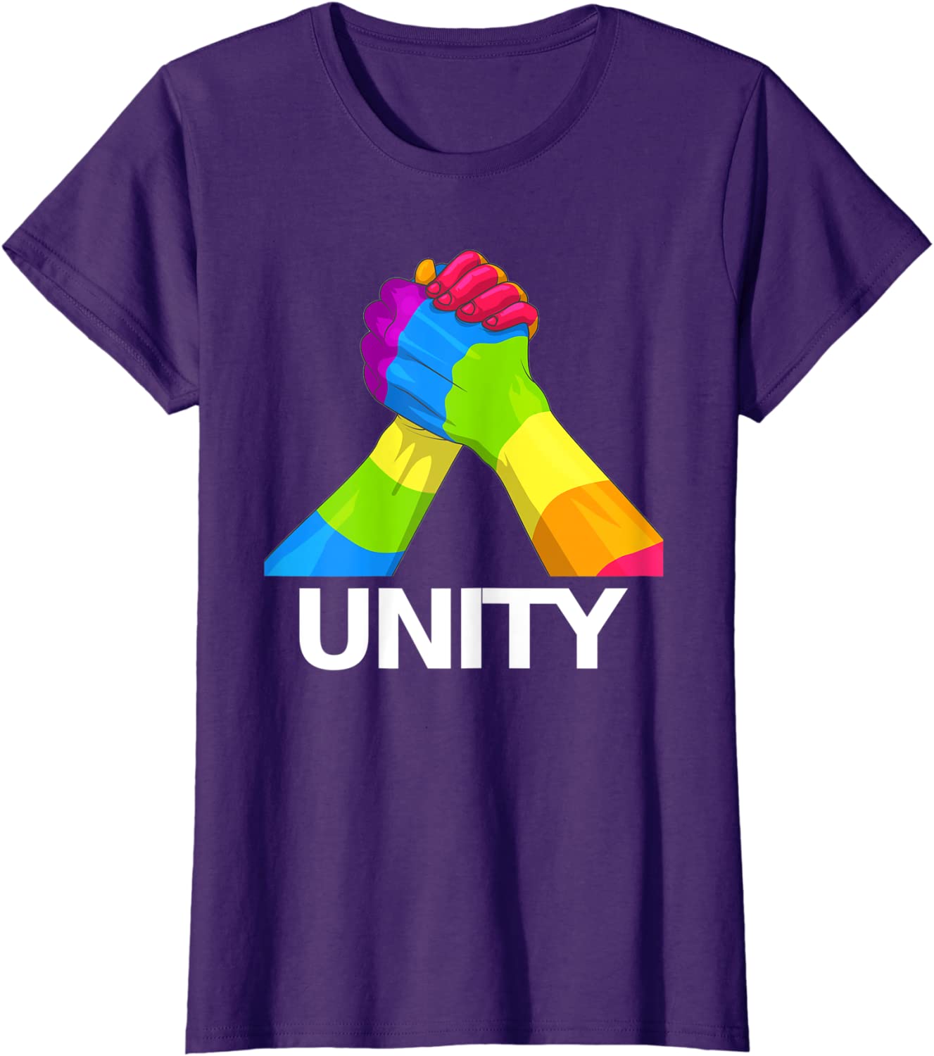 Unity T Shirt, Gay Pride Clothing, Pride Month Gay Bisexual Shirt