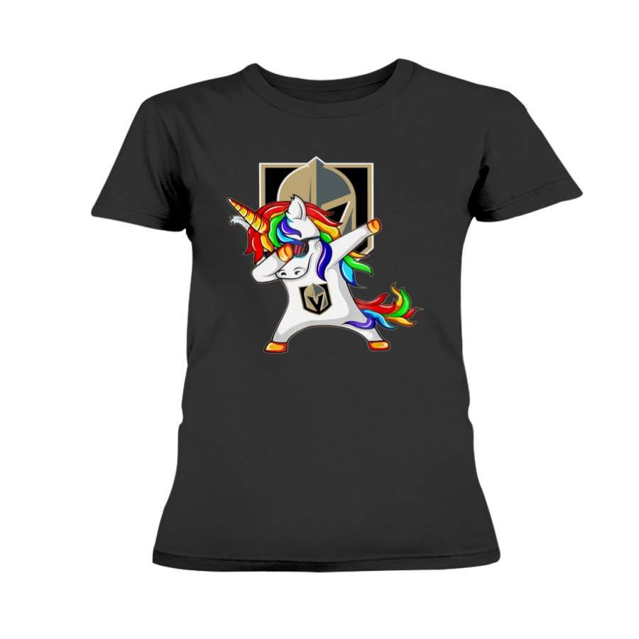 Greate Vegas Golden Knights – Unicorn Dabbing Shirt T-Shirt