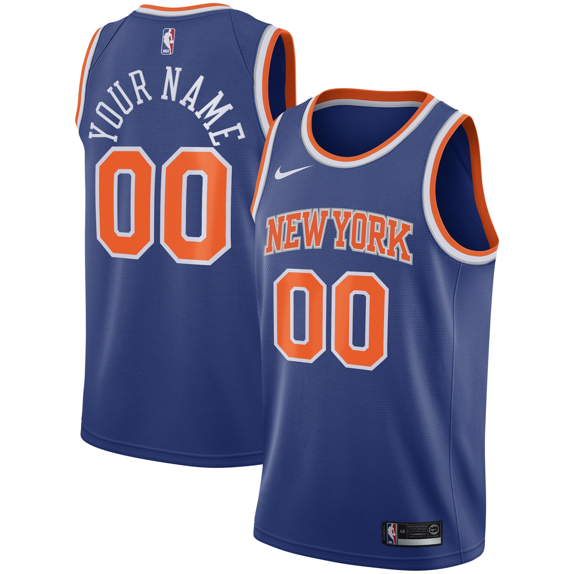 New York Knicks Icon Swingman Jersey – Custom – Youth 2