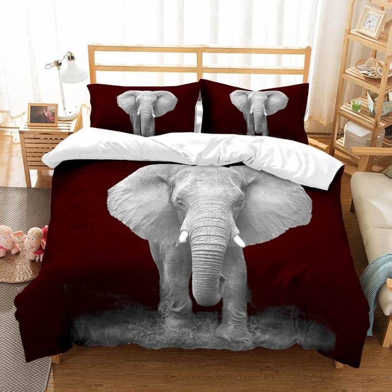 3D Customize Elephant Et Bedroomet Bed 3D Customize Bedding Set Duvet Cover Set Bedroom Set Bedlinen