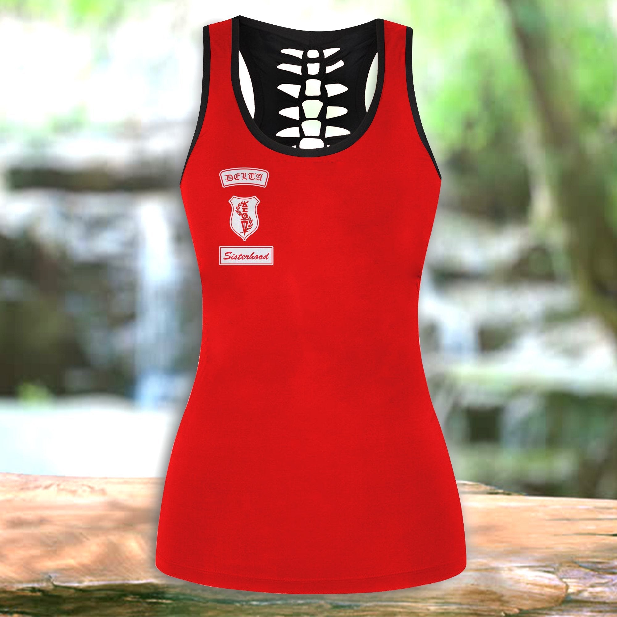 DELTA SIGMA THETA HOLLOW TANKTOP 1