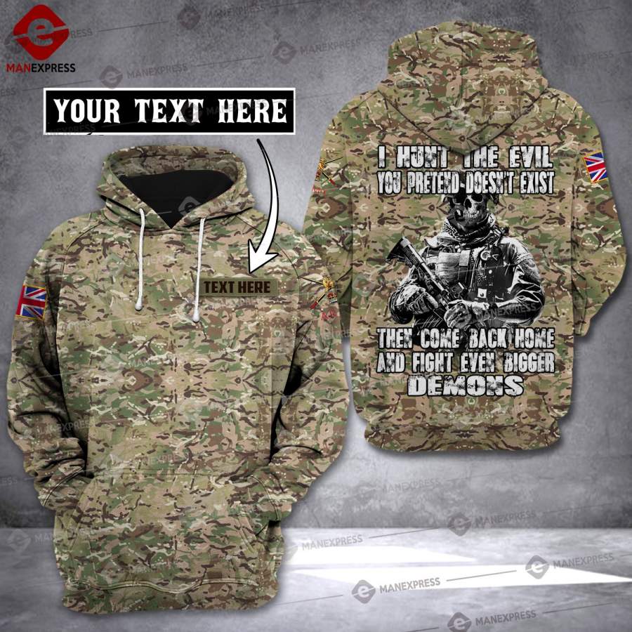 VH CUSTOMIZE ARMY UK 0201 – 3D ALL OVER PRINT