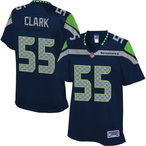 Womens Seattle Seahawks Frank Clark NFL Pro Line Team Color Jersey