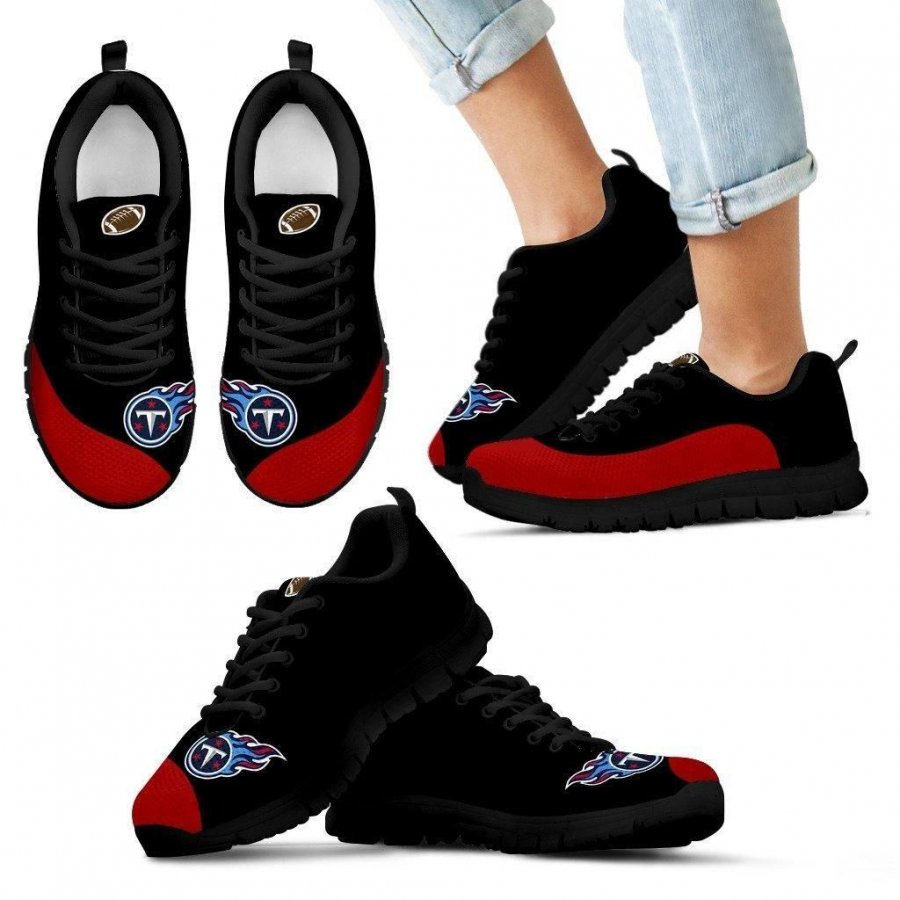 Valentine Love Red Colorful Tennessee Titans Sneakers #503