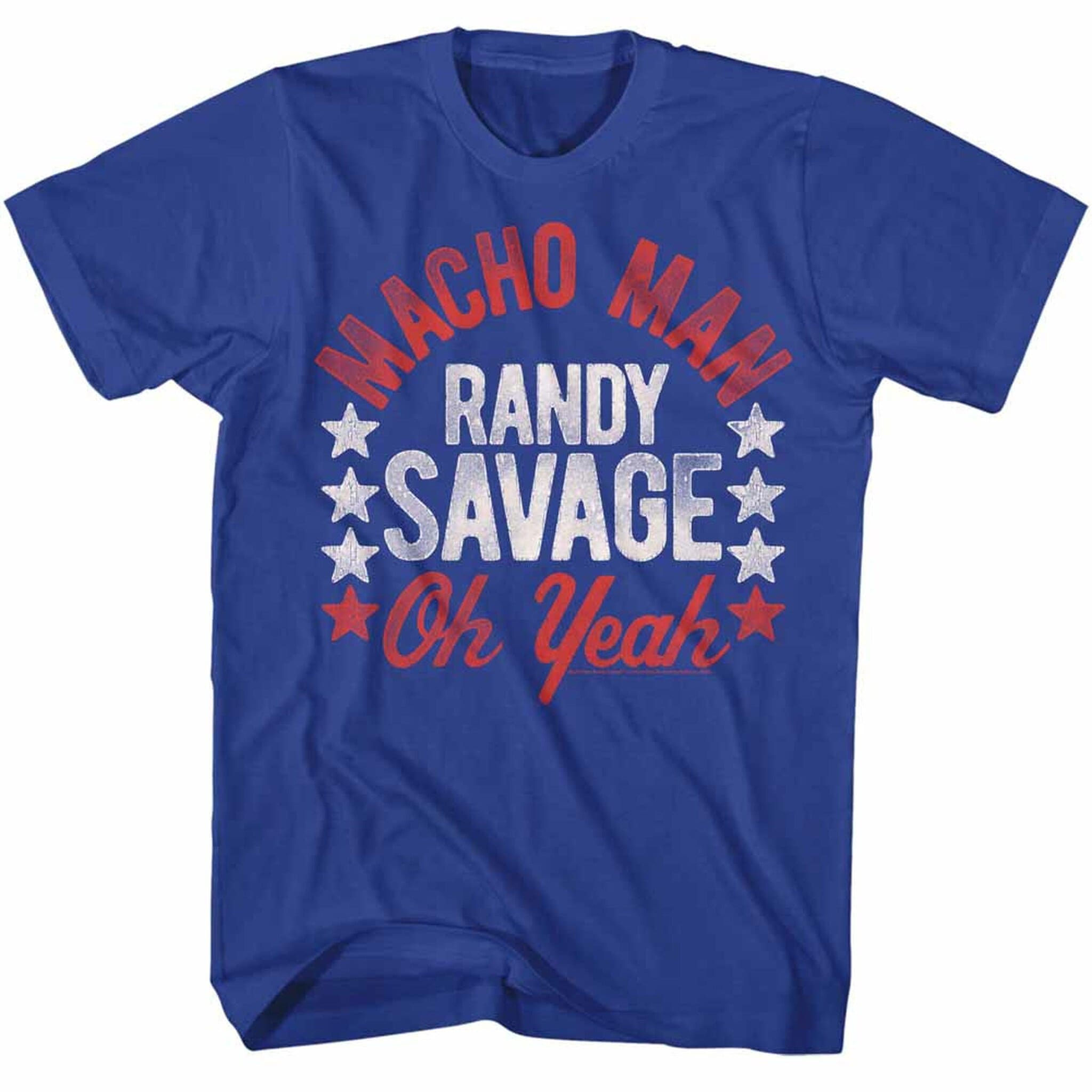 Macho Man Roots Of Mach Royal Adult T-Shirt