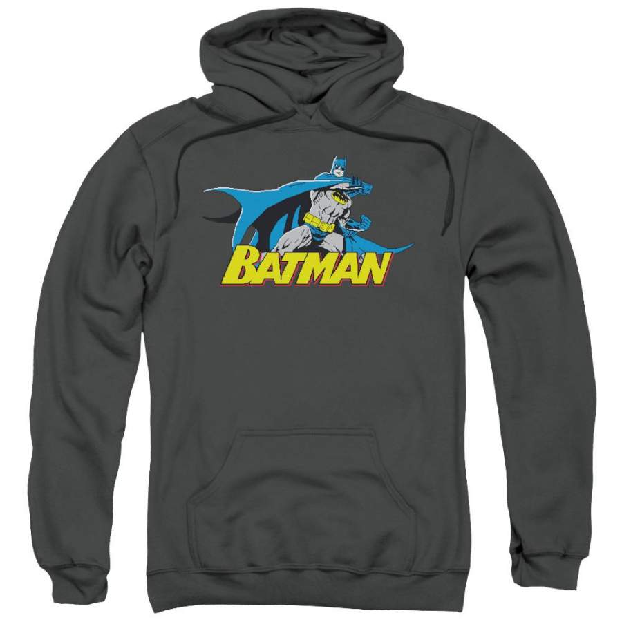 Batman – 8 Bit Cape Adult Pull Over Hoodie