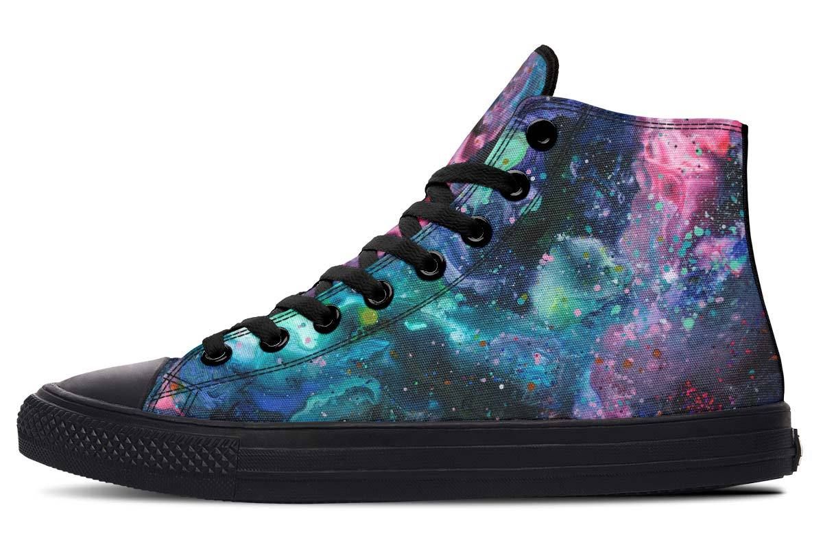 galaxy high top vans