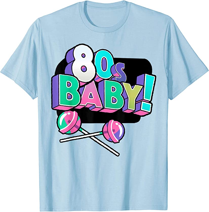 80s baby eighties attire t-shirt repping vintage t tee shirt