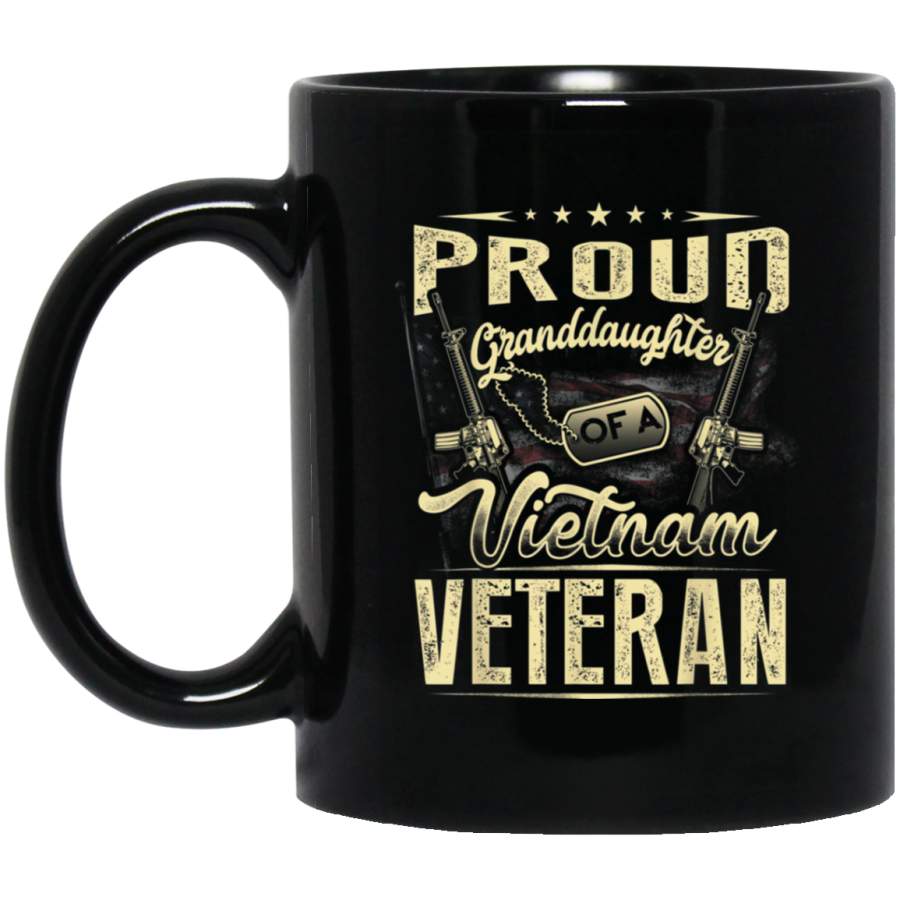 Proud Granddaughter Of A Vietnam Veteran Grandpa Mug Gift