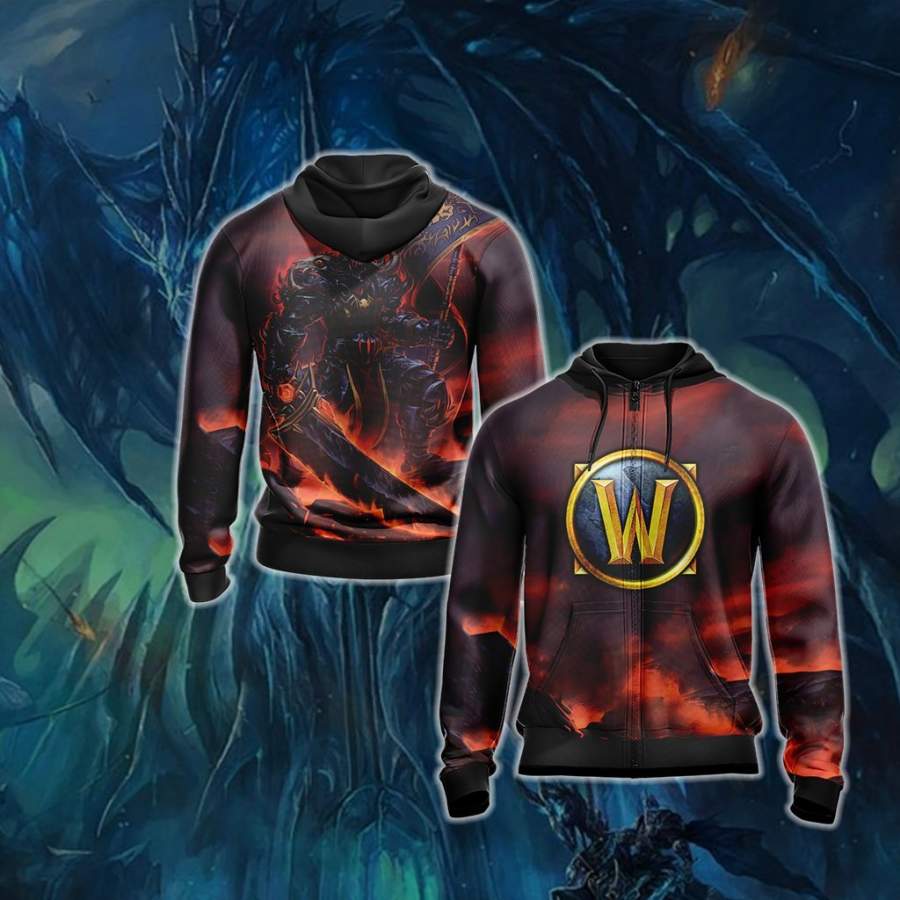 World of Warcraft – Human Rogue Unisex Zip Up Hoodie