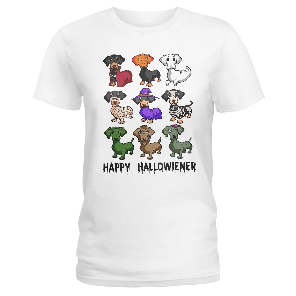 Dachshund Lovers Shirt 04 Ez01 1009 Ladies T-Shirt