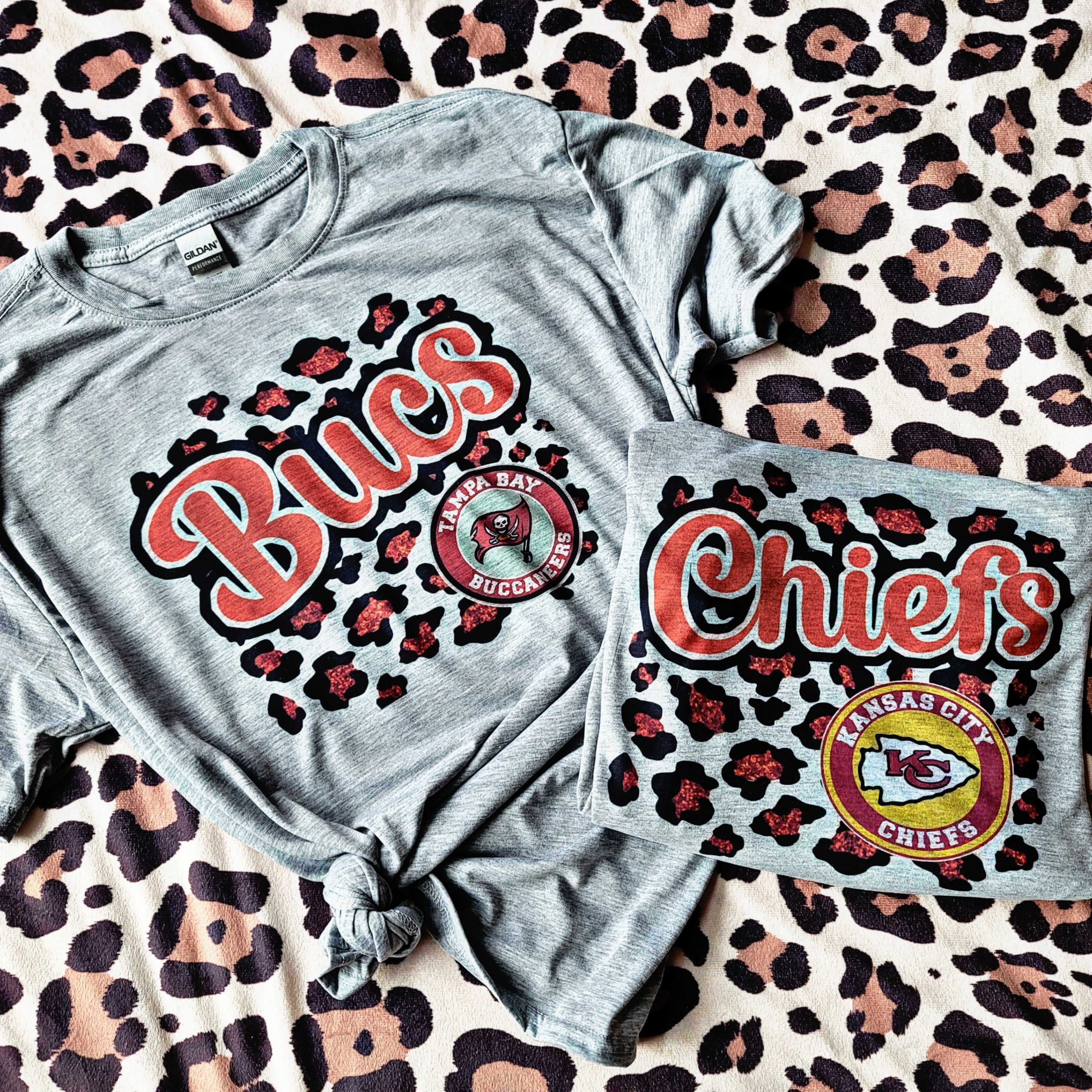 Superbowl Shirts Leopard