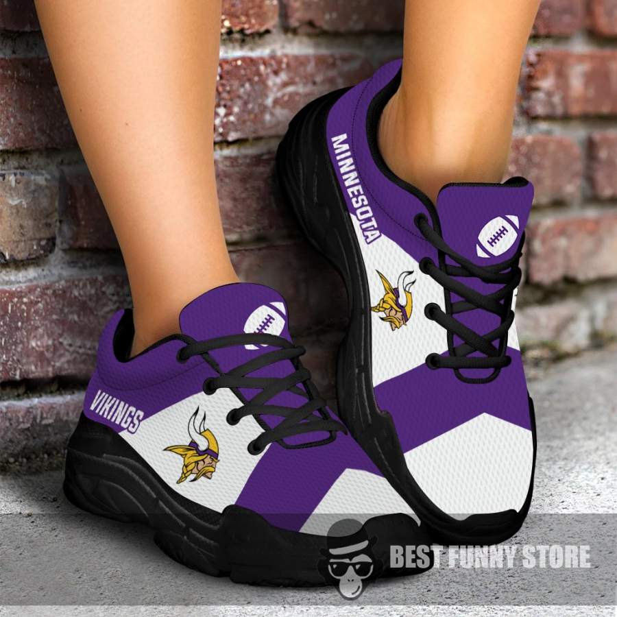 Pro Shop Logo Minnesota Vikings Chunky Sneakers