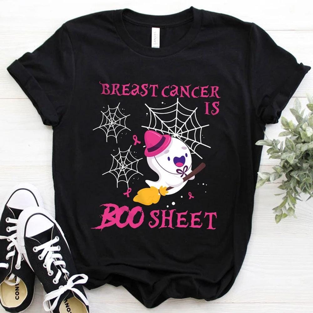 Breast Cancer Is Boo Sheet, Halloween Breast Cancer Shirts