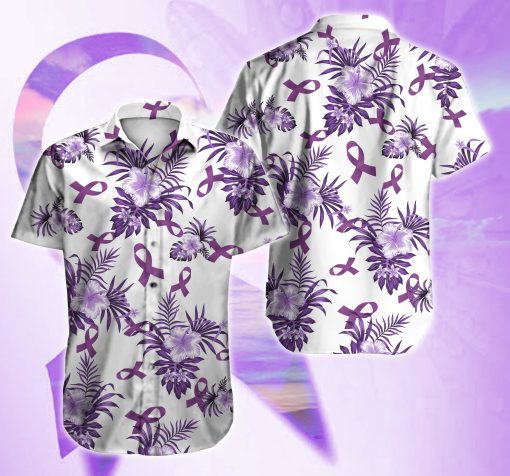 Tlab Cystic Fibrosis Awareness Hawaiian Shirts For Men Ha55007