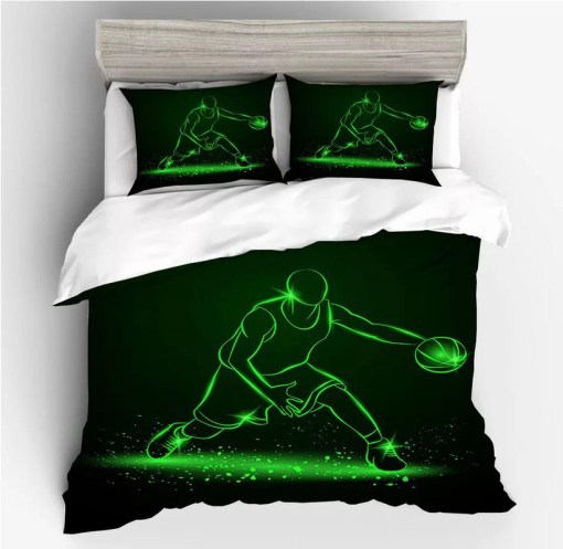 Basketball 5 Duvet Cover Pillowcase Home Decor 3D Bedding Set Decor 5146