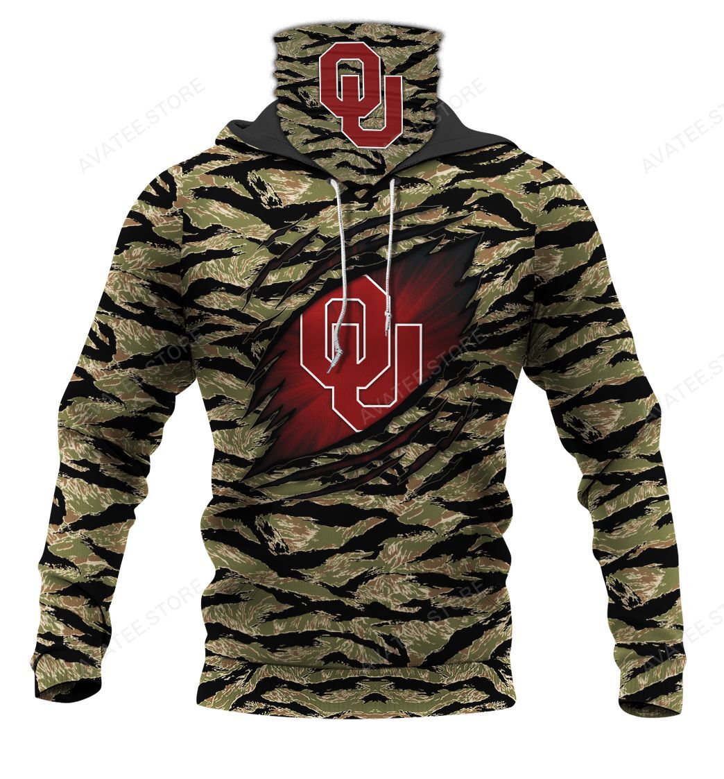 03Oklahoma005 | Tiger Camouflage | CUSTOMIZE YOUR NAME & NUMBER | HOT SALE 3D PRINTED