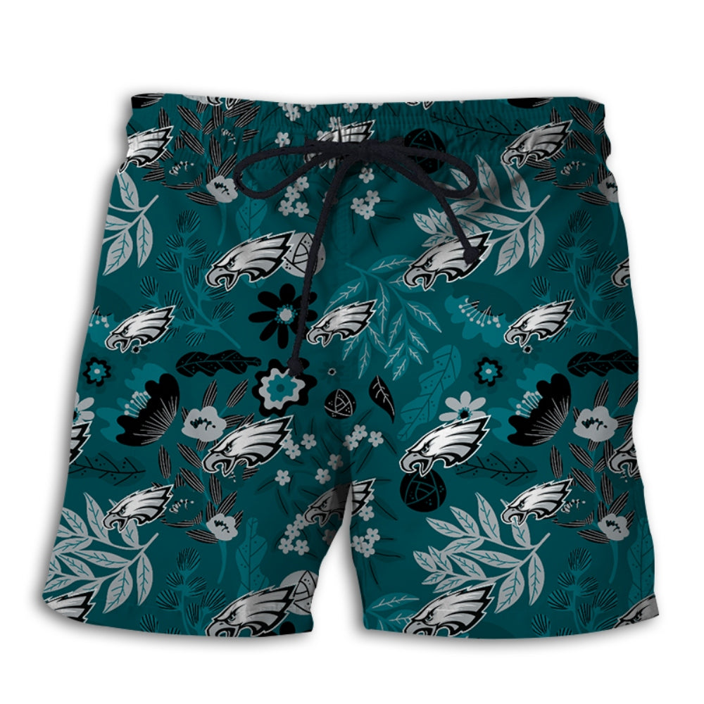 Philadelphia Eagles Aloha Hawaii Shorts Ha61099