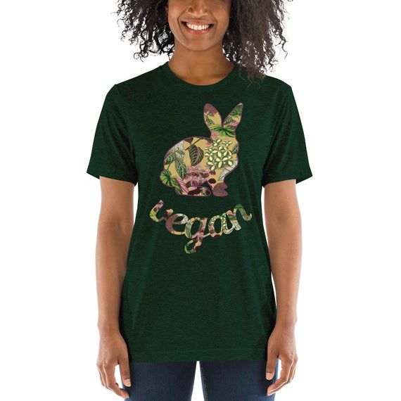 Vegan Bunny Short Sleeve T Shirt