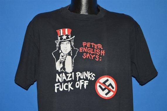 80S Peter English Nazi Punks F Shirt