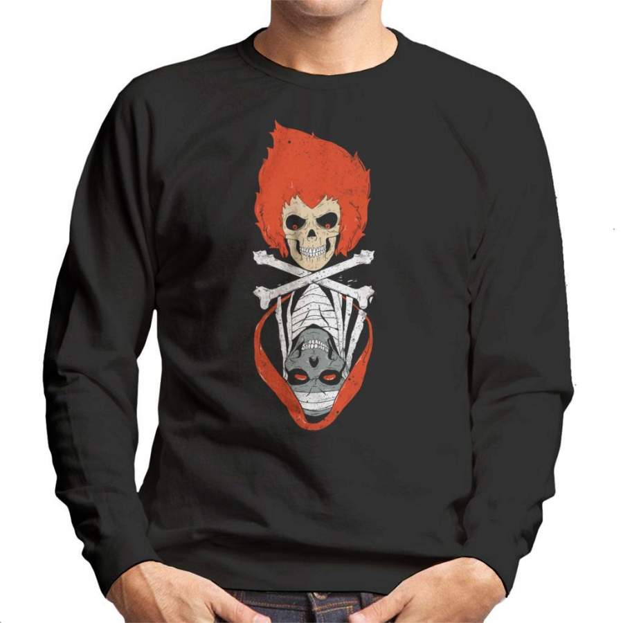 LionO Skull Thundercats Men’s Sweatshirt – Skull Art Prints