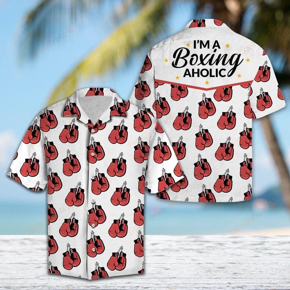 A Boxing Aholic Hawaiian Shirt Ha4339