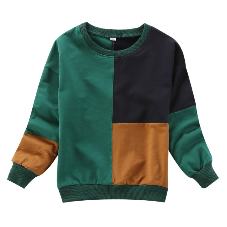 Boy Clothes Spring Autumn Children Tops for Baby Boys Sweatshirt Kids Long Sleeve Tshirt 100~160 Pullover alx